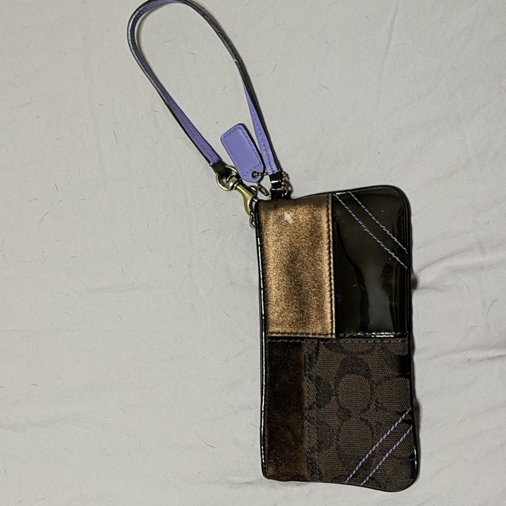 Coach wristlet